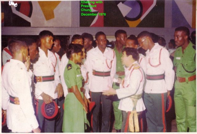  Lt. Jasoda Kishun, GDF 1976 GUYANA, Guyana GDF Female Officers Course 6 1976 , Guyana women's Army corps history