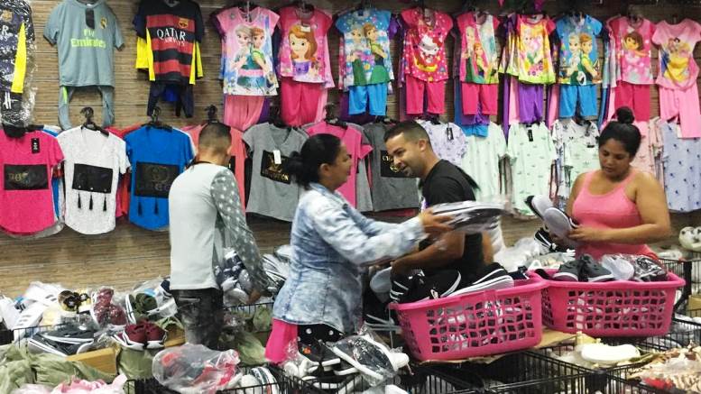 Cubans, shopping in Guyana, Chinese goods
