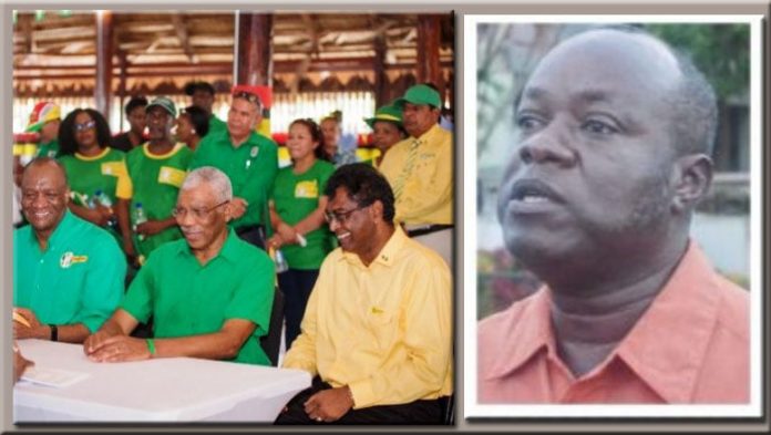 GUYANA PARTY OBSTRUCTION