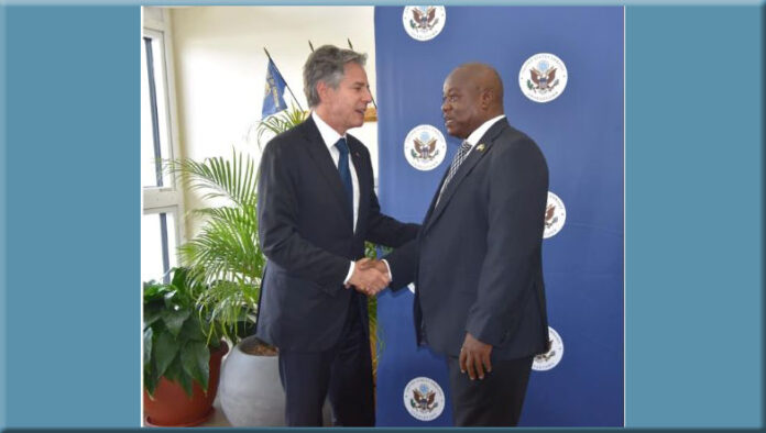Guyana Opposition Leader meets Secretary Blinken