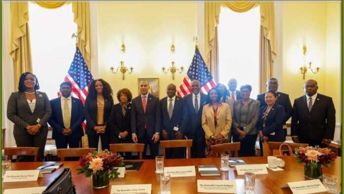 GUYANA MEETING LEADER JEFFRIES