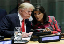 USA – NIKKI HALEY SLITHERING IN TO PLACE