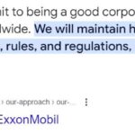 EXXON CSR