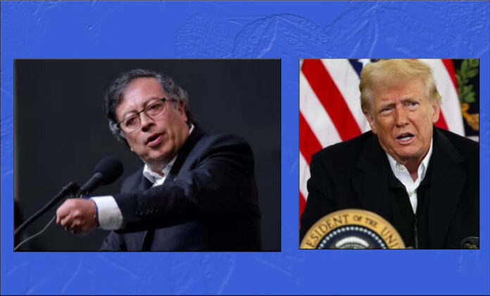 COLUMBIA GUSTAVO TELLS TRUMP OFF