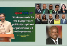 GUYANA BUDGET DEBATE APNU 2026 BUDGET DEBATE