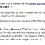 CHARLES CORBIN 2009 appted by jagdeo