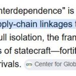 STRATEGIC INTERDEPENDENCE