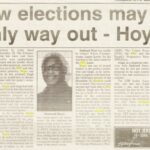 new elections